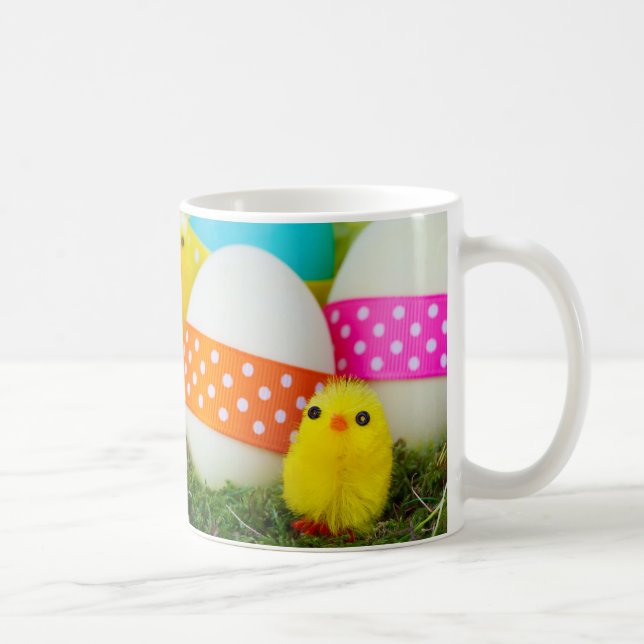 påskägg av chick kaffemugg (Höger)