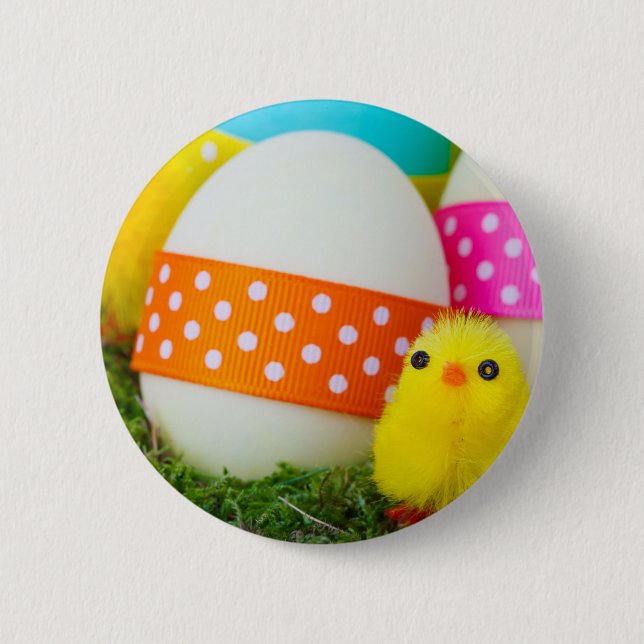påskägg av chick knapp (Framsida)