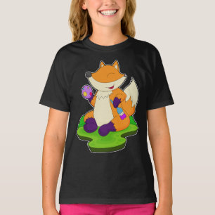 Påskägg av räv t shirt