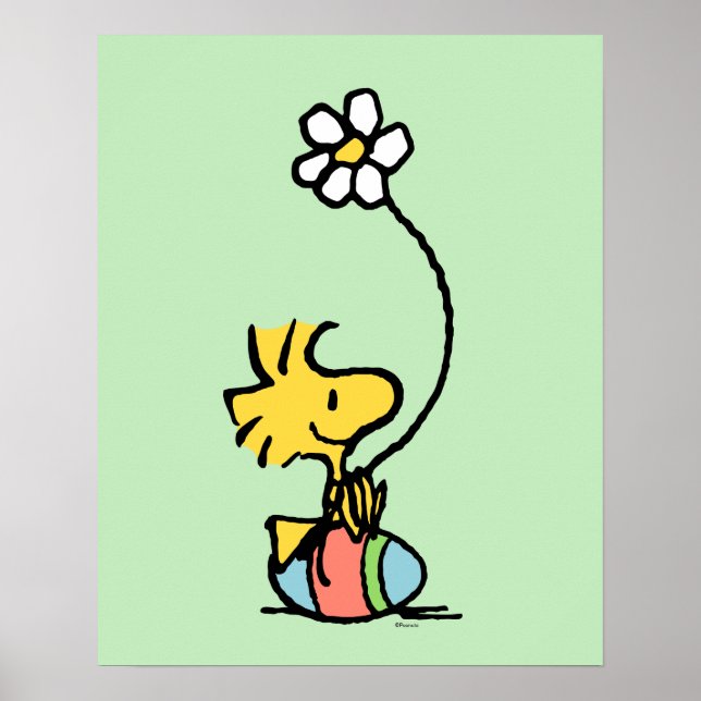 Påskägg av trävaror poster (Framsidan)