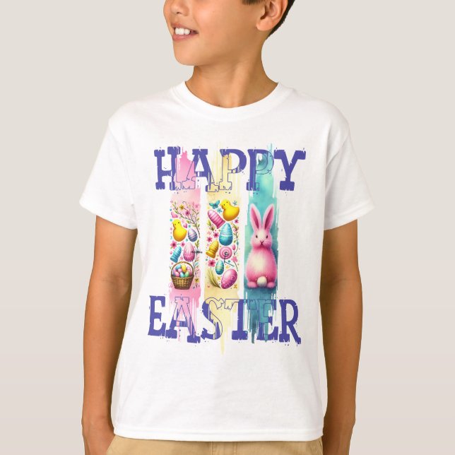 Påskägg Basket Joy T Shirt (Framsida)