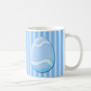 Påskägg (blått) kaffe Mugg