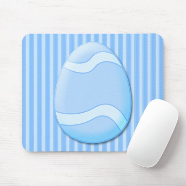 Påskägg (blått) Mousepad Musmatta (Med mus)