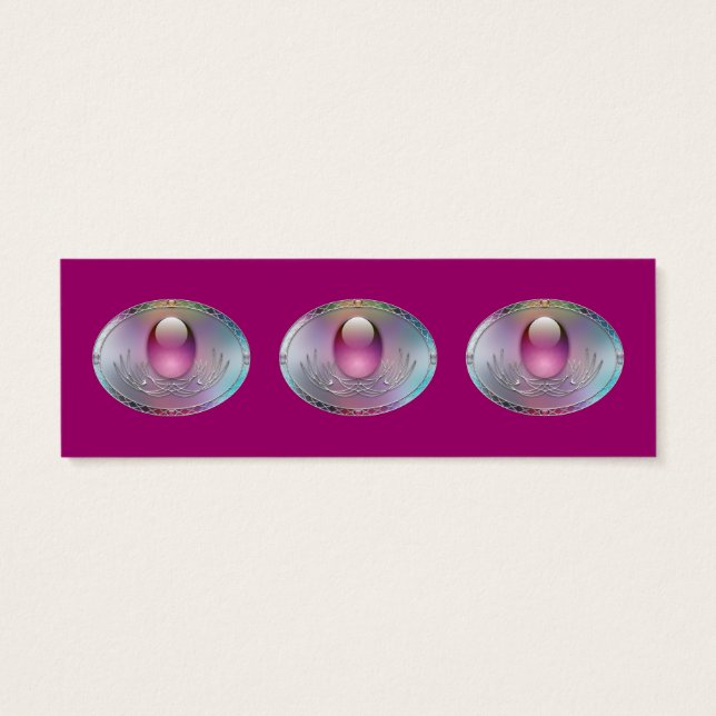 Påskägg Bokmärken Litet Visitkort (Baksidan)