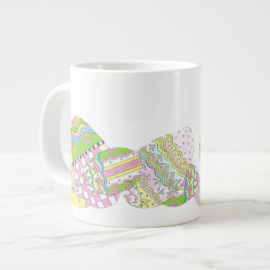 Påskägg Bone China Kopp Jumbo Mugg