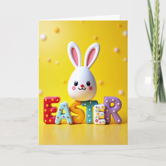 Påskägg Brev Godis Kort (Framsida)