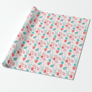 Påskägg Bunny Öron Mönster Presentpapper