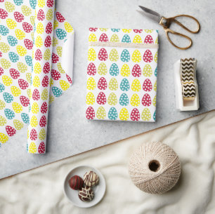 Påskägg Colorful Glad påsk Presentpapper