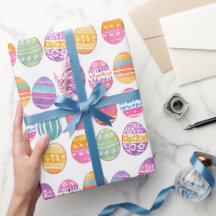 Påskägg Colorful Patterned Söt