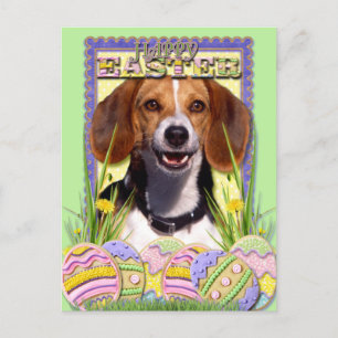Påskägg Cookies - Beagle Helg Vykort