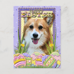 Påskägg Cookies - Corgi Helg Vykort