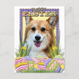 Påskägg Cookies - Corgi Helg Vykort