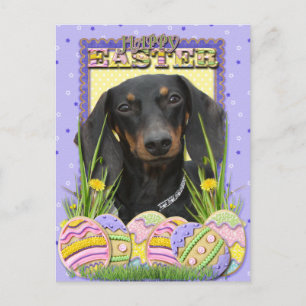 Påskägg Cookies - Dachshund Helg Vykort