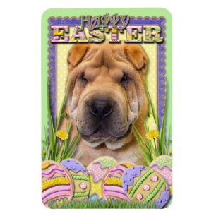 Påskägg Cookies - Shar Pei Magnet