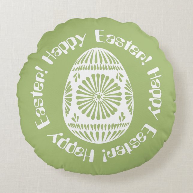 Påskägg dekorativ kudde (Framsidan)