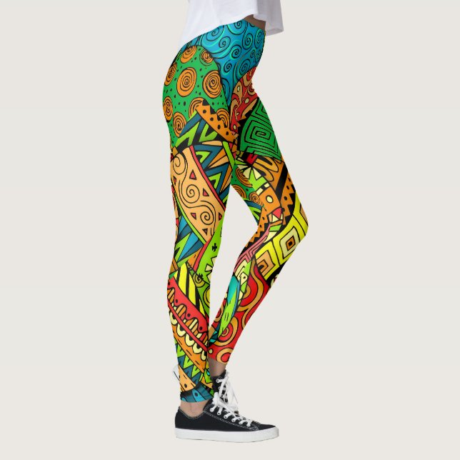 Påskägg eller vardagliga baljväxlar i Mode Leggings (Höger)