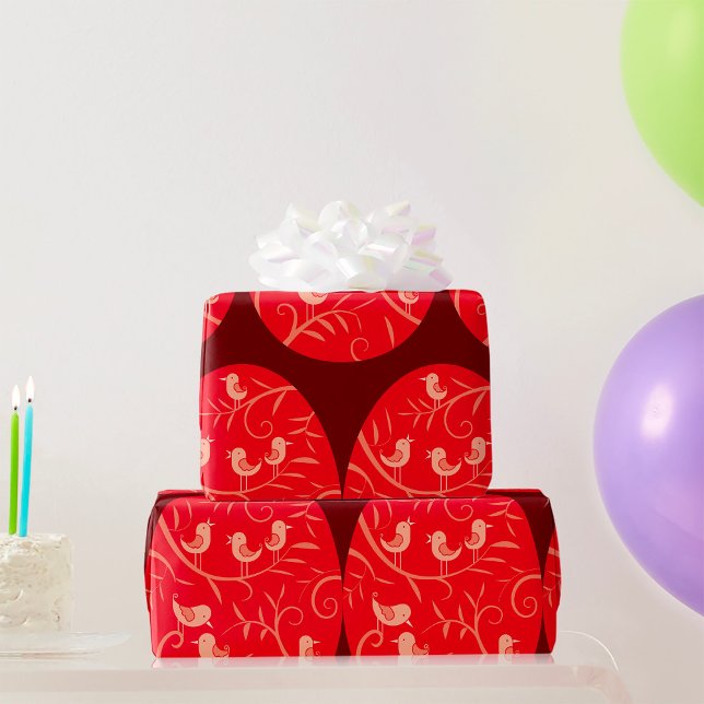 Påskägg Fåglar Presentpapper (Skapare uppladdad)