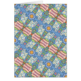 PÅSKÄGG FAIRY, FANTASY RABBIT NOTE CARD Blank OBS Kort