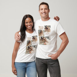 Påskägg Family-fotot för Elegant Påsk Blessings-fa T Shirt