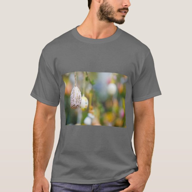 Påskägg Festlig Firande T-Shirt (Framsida)