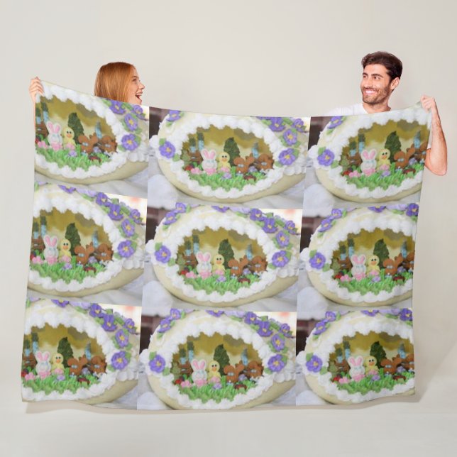 Påskägg Fleecefilt (På plats)