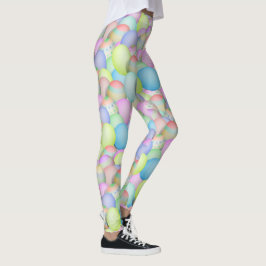 Påskägg för söt Pastel Färgad Leggings