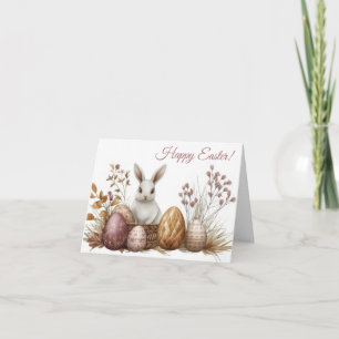 Påskägg för söt Watercolor Helgdag-kort Kort