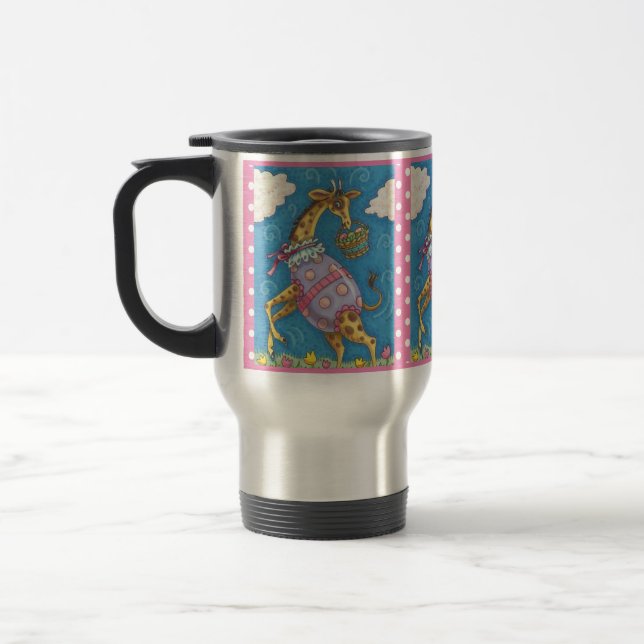 PÅSKÄGG GIRAFFE & TULIPS, VÅR RESEMUGG (Vänster)