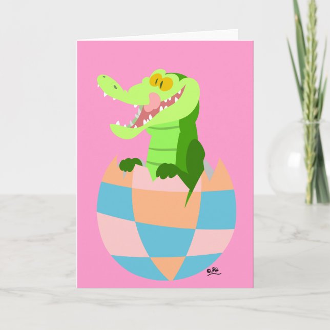 Påskägg! Helgkort (Framsida)