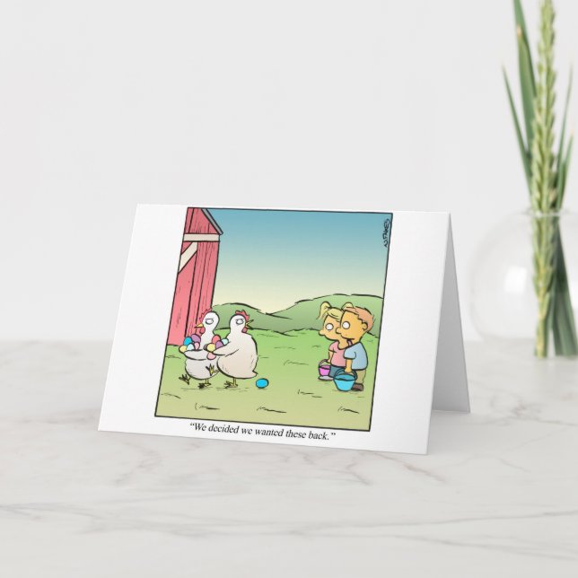 Påskägg Helgkort (Framsida)