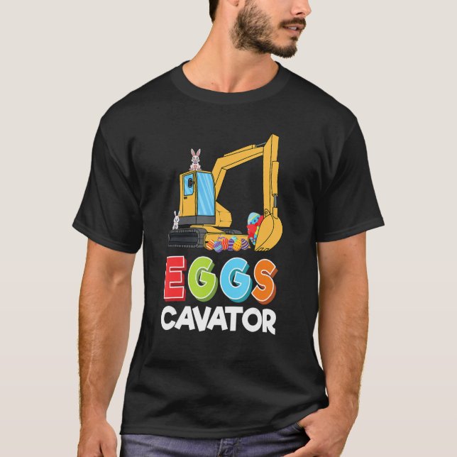 Påskägg Hun För barn Småbarn Eggscavator 1 T Shirt (Framsida)