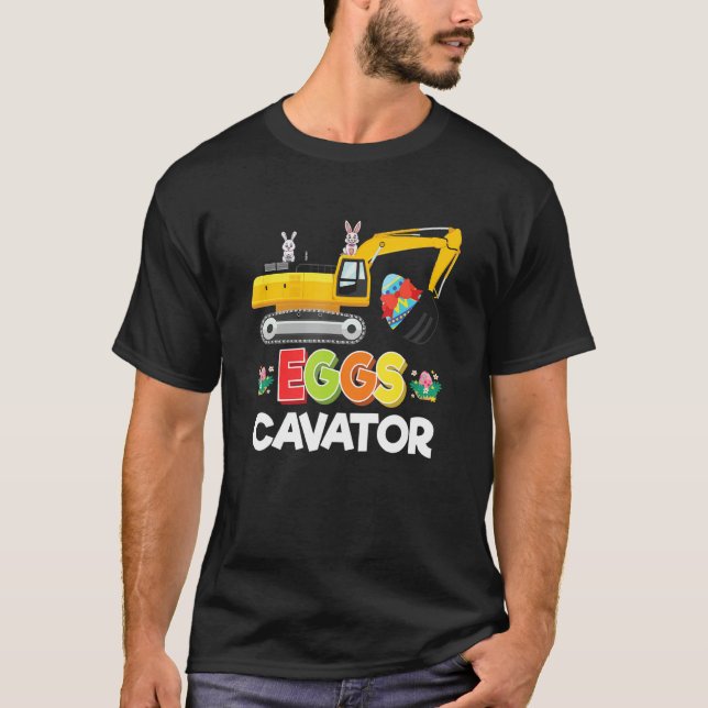 Påskägg Hun För barn Småbarn Eggscavator 2 T Shirt (Framsida)
