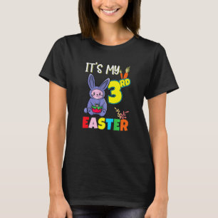 Påskägg Hunt 3:e födelsedag Cute Påsk Cat T Shirt