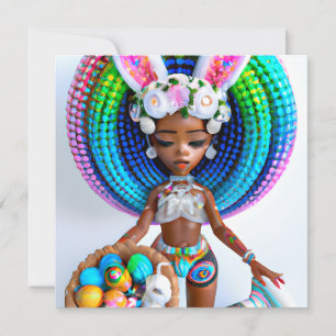 Påskägg Hunt Black Girl Magic Melanin Girls