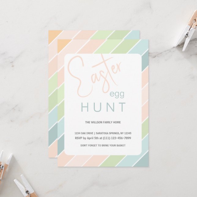 Påskägg Hunt Creamy Ice Cream Party (Fram/Back In Situ)