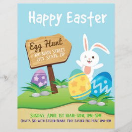 Påskägg Hunt Event Flyer