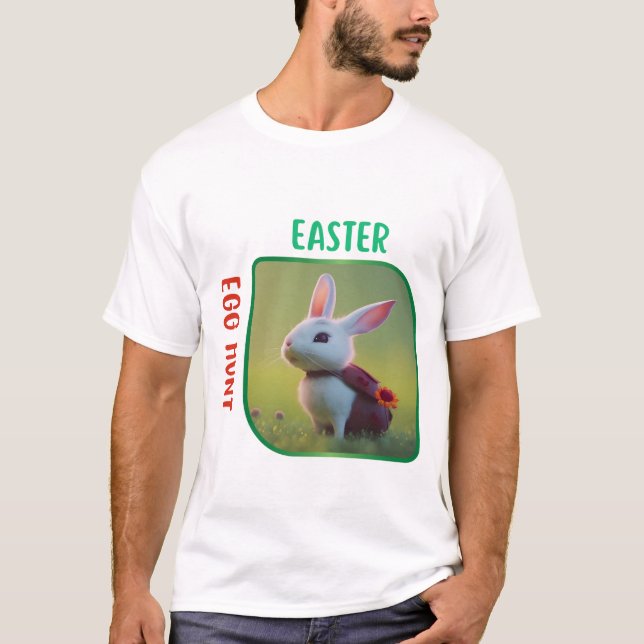 Påskägg Hunt - Kor T Shirt (Framsida)