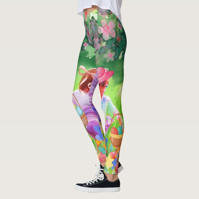 Påskägg Hunt Leggings (Vänster)