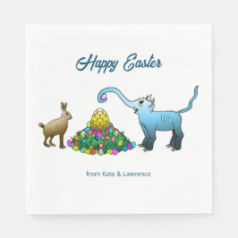 Påskägg Hunt Pappersservett