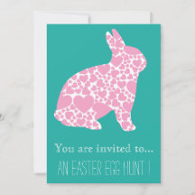 Påskägg Hunt Påsk party rosa bunny