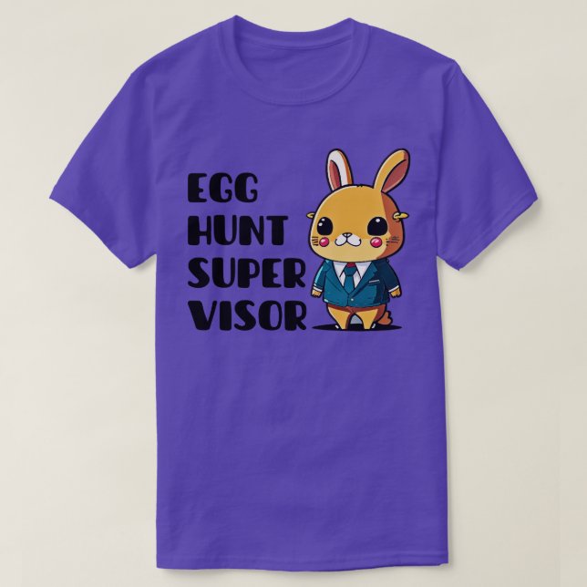 Påskägg Hunt Supervisor 12 T Shirt (Design framsida)