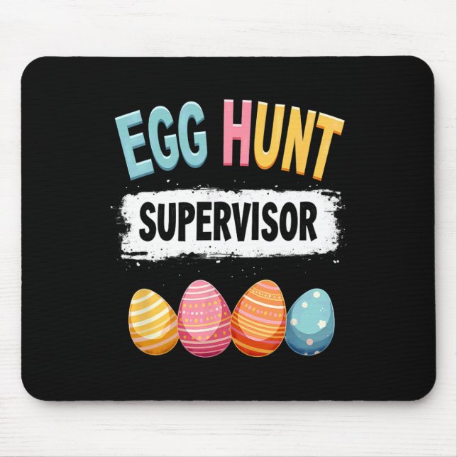 Påskägg Hunt Supervisor 1 Musmatta (Framsidan)