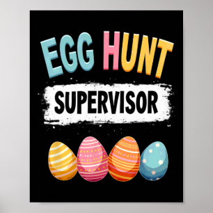 Påskägg Hunt Supervisor 1 Poster