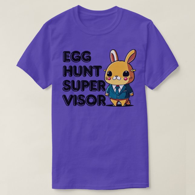 Påskägg Hunt Supervisor 4 T Shirt (Design framsida)