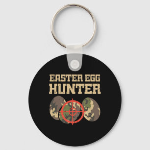 Påskägg Hunter Camo Funny Hunting Boys Girls Ki Nyckelring