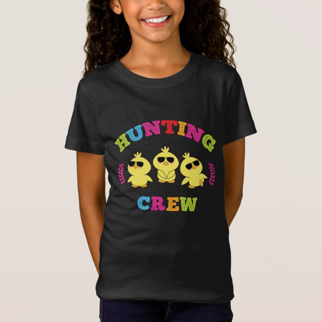 Påskägg Hunting Crew T-Shirt (Framsida)