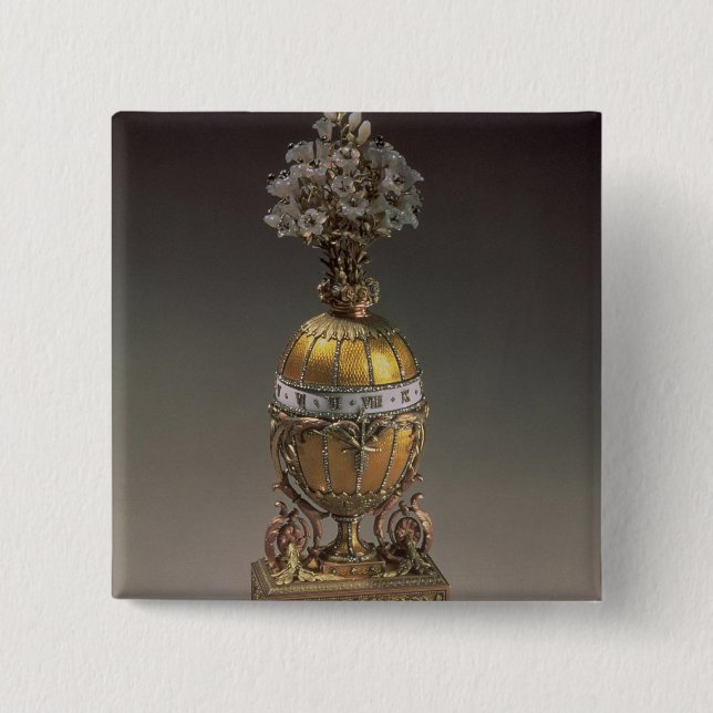 Påskägg i form av en vas knapp (Framsida)
