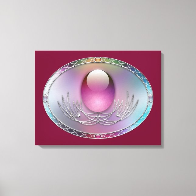 Påskägg Kanvastryck (Framsida)