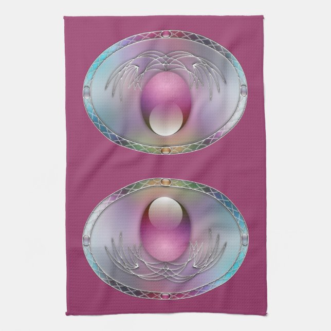 Påskägg Kitchen Towel Kökshandduk (Vertikal)