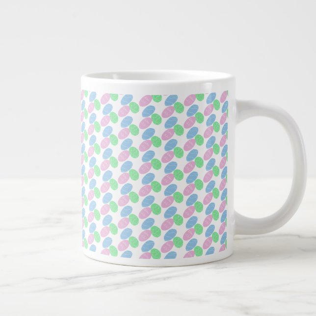 Påskägg Klotter  Jumbo Mugg (Höger)